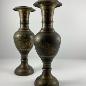 Bronze and Brass Vases